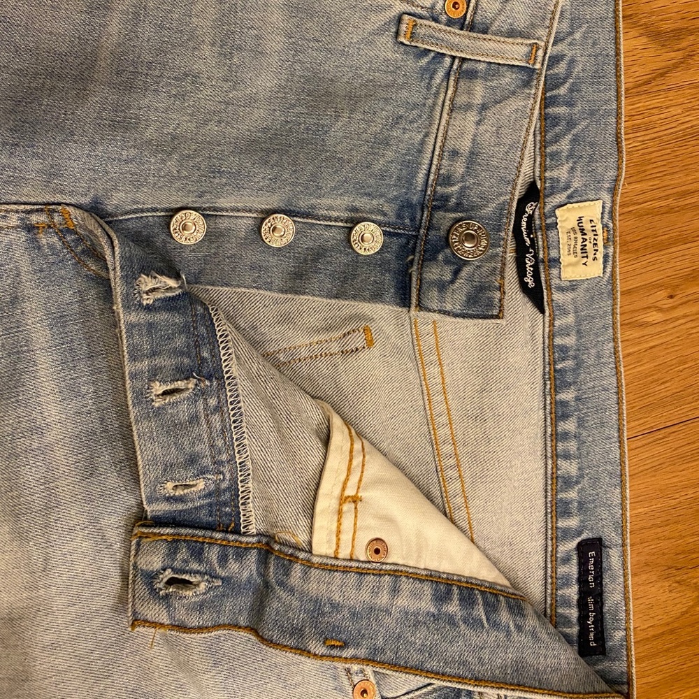 Citizens of Humanity “ Emerson” slim boyfriend